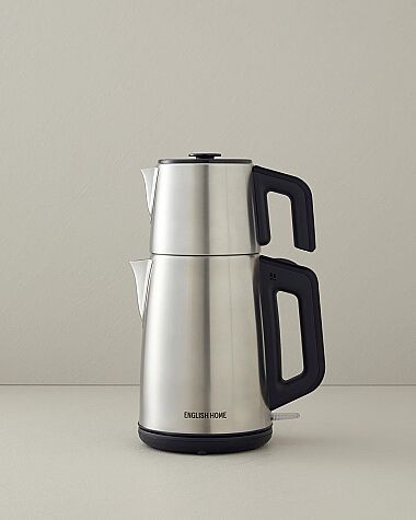 English Home CMK 6010 Inox Çay Makinesi,Siyah,2L 