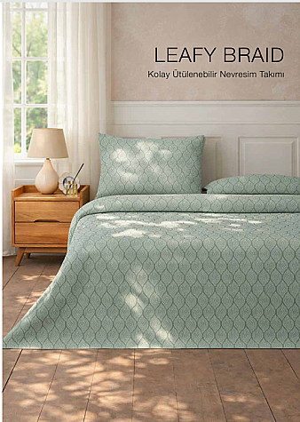English Home Leafy Braid Nevresim Takımı, 160x220 - English Home