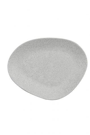 Kütahya Porselen Galaxy Mat 22 Cm Düz Tabak Mix Granül Krem - Kütahya Porselen