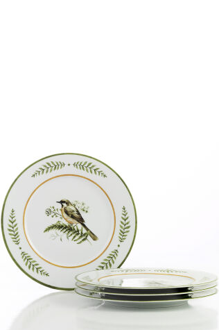 Kütahya Porselen Bellis 4 Parça 25 cm Servis Tabağı 1105 - Kütahya Porselen
