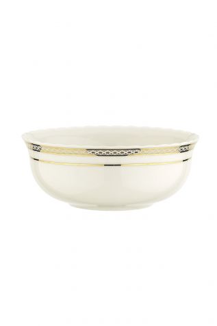 Kütahya Porselen Bone Olympos 68 Parça 12 Kişilik Desenli Yemek Takımı 10164 - Bonamore