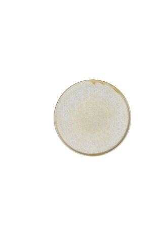Kütahya Porselen Bone Rotondo 20cm. Düz Tabak S.Mat Dg-673 - Kütahya Porselen