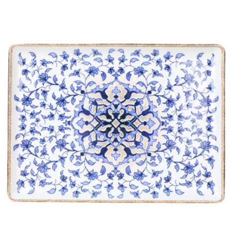 Kütahya Porselen Bone Tan 30X22cm. Düz Tabak Dg-859 Kratos - Kütahya Porselen