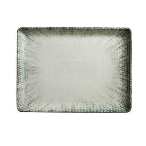 Kütahya Porselen Bone Tan 30X22cm. Düz Tabak Rf. Dg-405 - Kütahya Porselen