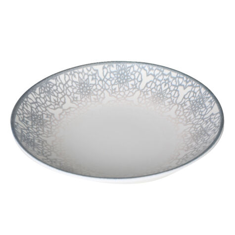 Kütahya Porselen Bone Teos 25cm. Çukur Tabak Mat Dg-860 Kratos - Kütahya Porselen