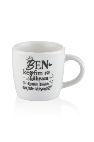 Kütahya Porselen Canım Kendim Bone Kupa 335 Cc 885990 - Kütahya Porselen