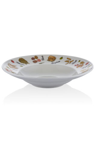 Kütahya Porselen Home Chef 2 Parça 27 Cm Makarna Tabağı Beyaz - Kütahya Porselen