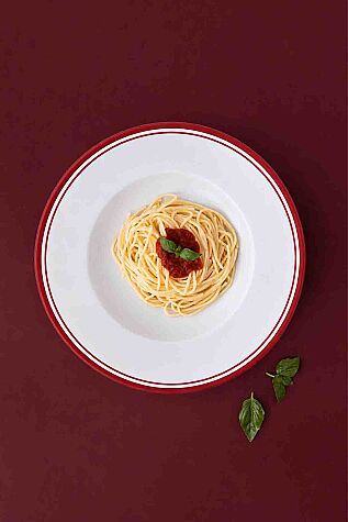 Kütahya Porselen Linea 2 Parça 27 Cm Spagetti Tabağı - Kütahya Porselen