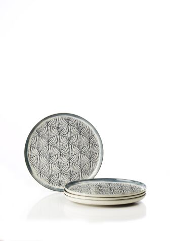 Kütahya Porselen Perla 4 Parça 27 Cm Servis Tabağı - Kütahya Porselen