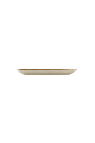 Kütahya Porselen Tan 25X25 Cm Düz Tabak Pearl Tarçın P02 - Kütahya Porselen