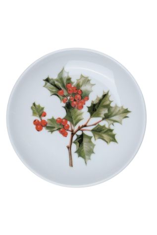 Kütahya Porselen Winter Woods 4 Parça 10 Cm Tabak - Kütahya Porselen