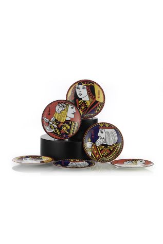 Kütahya Porselen Briscambille 6 Parça 21 Cm Pasta Tabağı - Kütahya Porselen