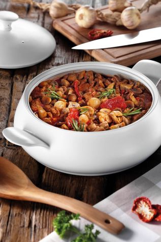 Porflame Porselen 1.7 lt. Tencere - Porflame