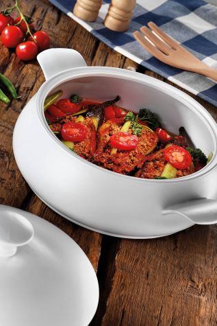 Porflame Porselen 1.7 lt. Tencere - Porflame